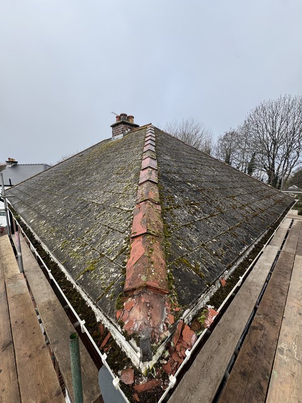 Before roof replacement Surrey